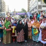برپایی دهکده اقوام ایرانی با ۱۴ سیاه‌چادر در تهران