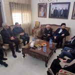 دیدار نوه امام راحل(ره) با خانواده شهید نصرالله در بیروت