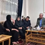 ببینید؛ گریه‌های علی ربیعی و فاطمه مهاجرانی در منزل الهه حسین‌نژاد