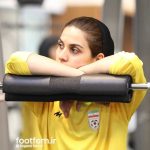 تمرینات تیم ملی زنان  فوتسالیست در باشگاه بدنسازی | تصاویر