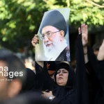 تصاویر؛ اجتماع عزاداران حسینیه اعظم زنجان در «یوم العباس»