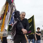 تصاویر؛ عزاداری در جزیره خالی از سکنه آشورزاده