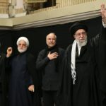 تصاویر حضور رهبر انقلاب در مراسم عاشورای حسینیه امام خمینی(ره) | ببینید