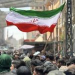 تصاویر دیدنی از پرچم ایران در دسته طویریج کربلا