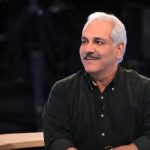 مات و مبهوت موندن مهران مدیری از دیدن همزاد خودش تو دورهمی/ چقدرم که شبیه همدیگه هستن!+عکس