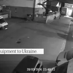 حمله آتش‌افروزانه گروه واگنر به انبار اوکراینی در لندن