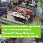 قتل در پایتخت ترکیه /  ترور  رئیس باشگاه ورزشی آلم‌داغ در استانبول