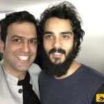 دونفره های باحال و پر از شیطنت حامد آهنگی و ساعد سهیلی همسر گلوریا هاردی بازیگر سریال کیمیا+عکس